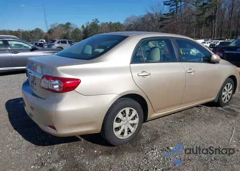 2011 Toyota Corolla Le from USA, damaged, VIN JTDBU4EE1B9140565